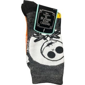 Disney Tim Burtons The Nightmare Before Christmas Crew Socks 3 Pack